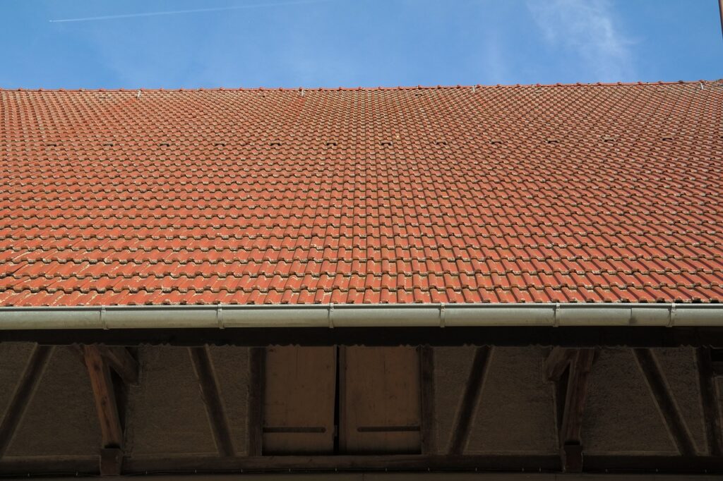 roof after cleaning